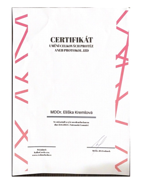 Certifikát 6
