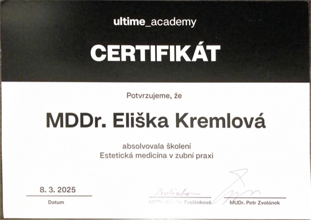 Certifikát 8